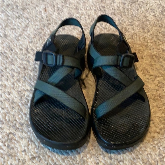 Chaco green & blue Unaweep H20 sport trail sandals